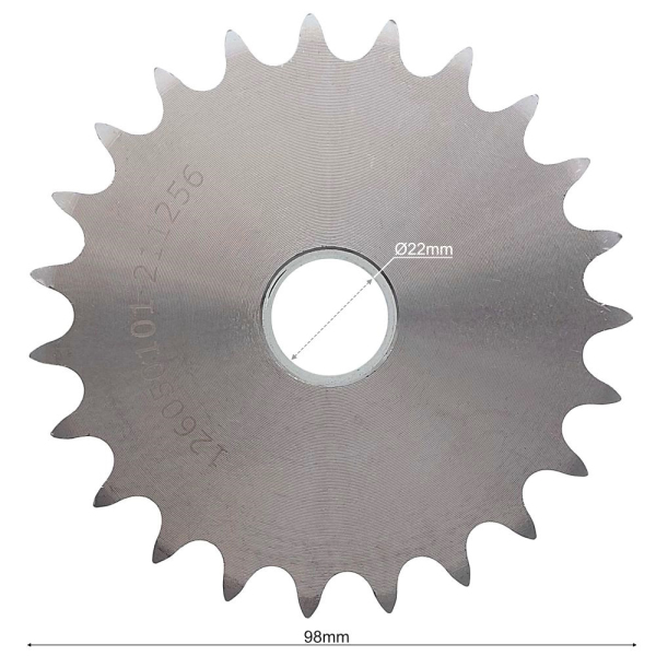 Шестерня 1/2"X3/16" Z=23 FLAMIC 126050101