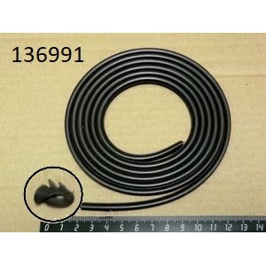 Уплотнение стекла двери внутреннее SMEG 754130476